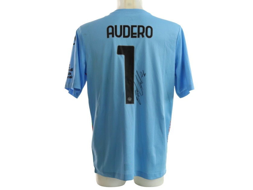 Audero's Signed Unwashed Shirt, Milan vs Cremonese 2025