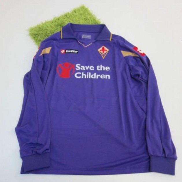 Gilardino Fiorentina shirt,  2010/2011 season - signed