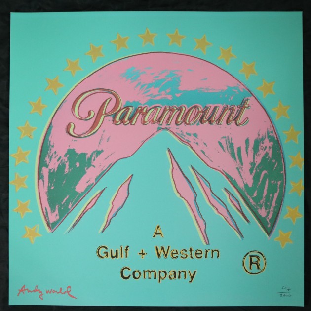Andy Warhol "Paramount" Signed Limited Edition with CMOA Stamp