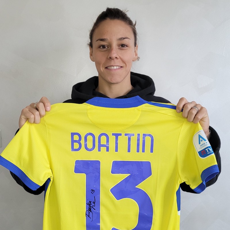 Boattin's Juventus Signed Match Shirt, 2021/22