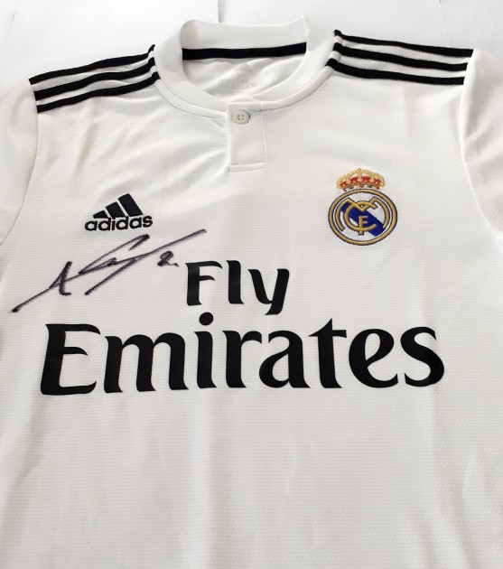 Dani Carvajal's Real Madrid 2018/2019 Signed and Framed Shirt ...