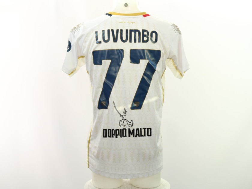 Luvumbo's Fiorentina vs Cagliari Signed Match-Worn Shirt, 2024