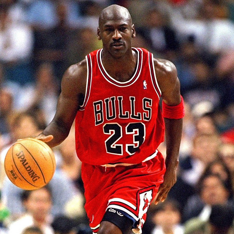 Michael Jordan Rookie Style Jersey with Digital Signature