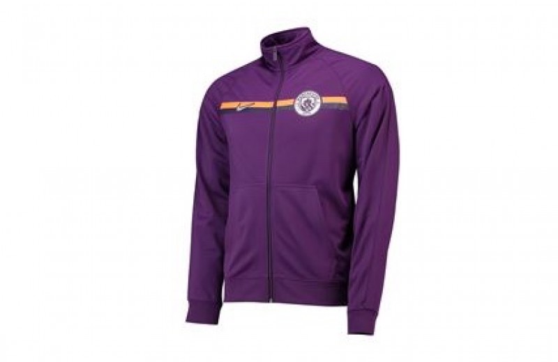 Player Issued Manchester City Nike Zip-up Jacket - S