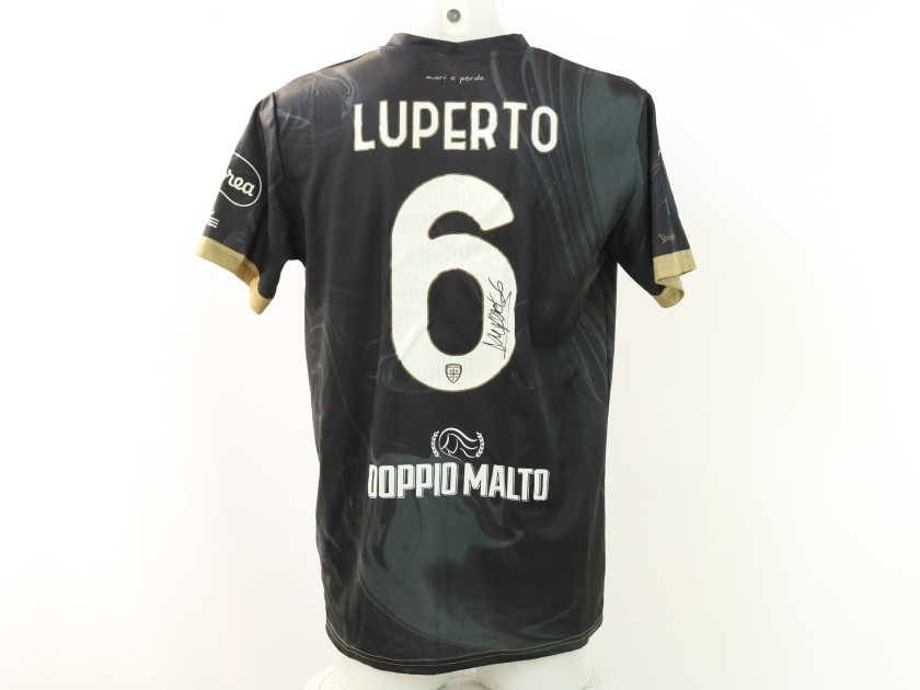 Luperto's Monza vs Cagliari Signed Unwashed Shirt, 2025