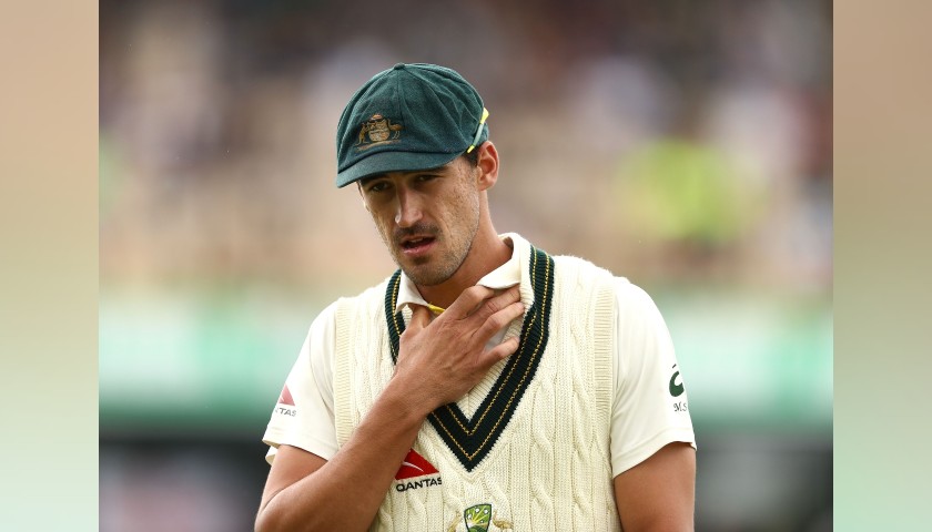 Baggy Green Signed by Mitchell Starc