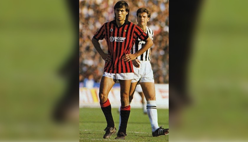 Milan Shirt Season 1984/85 - Worn by Hateley