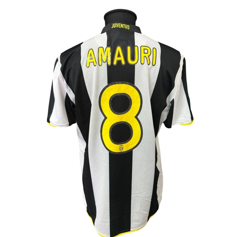 Amauri's Juventus Match-Worn Shirt, 2008/09
