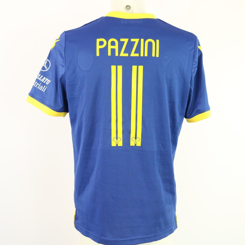 Pazzini's Hellas Verona Match Shirt, 2019/20