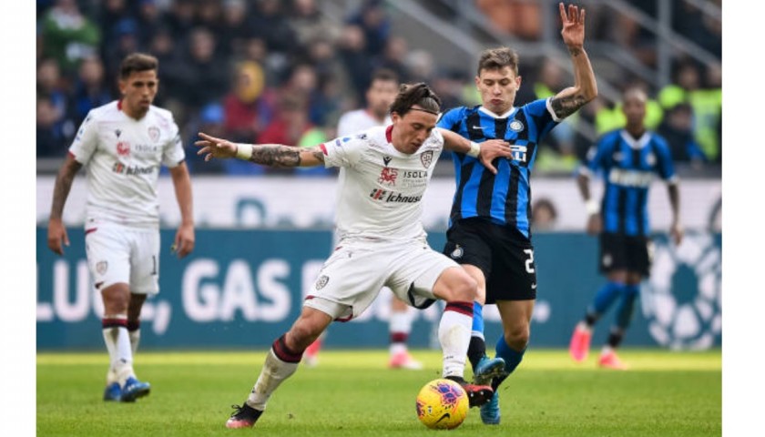 Maglia gara Barella, Inter-Cagliari Chinese New Year 2020