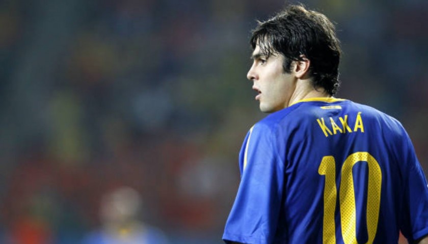 Kaka's Official AC Milan Signed Shirt, 2006/07 - CharityStars
