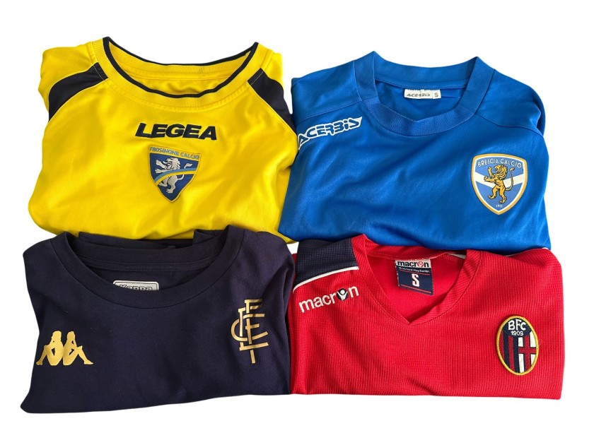 Collection of Four Serie A Teams' Training Shirts