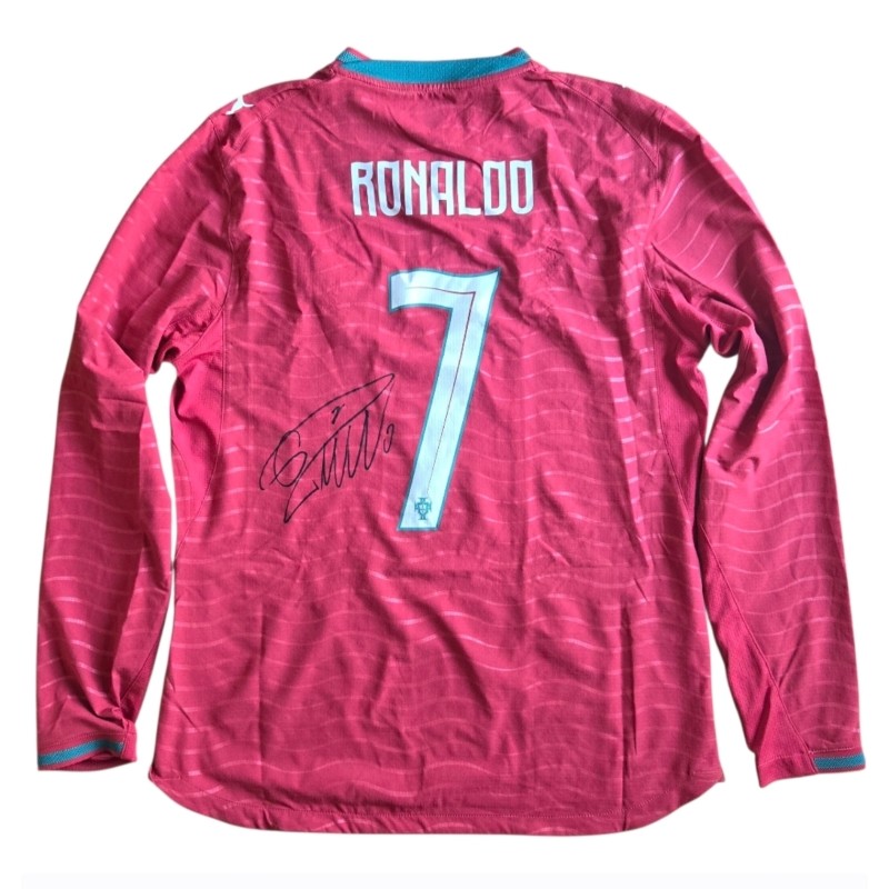 Maglia Gara Ronaldo Portogallo, FIFA World Cup 2026 - Autografata