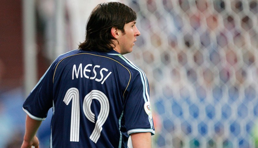 Messi's Official Argentina Signed Shirt, 2006 