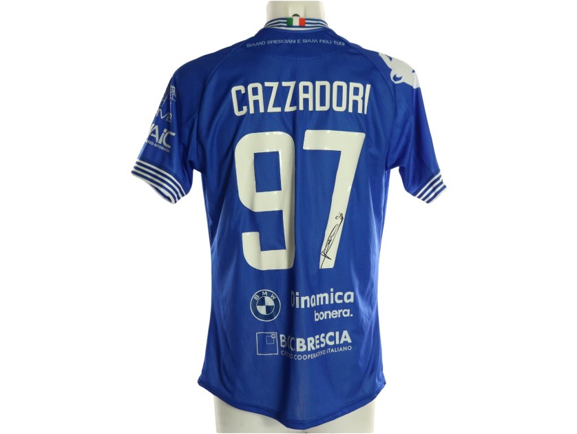 Cazzadori's Signed Unwashed Shirt, Union Brescia vs Salernitana 2026