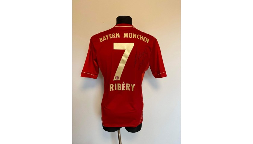 Franck Ribery's Bayern Munich Signed Match Shirt 