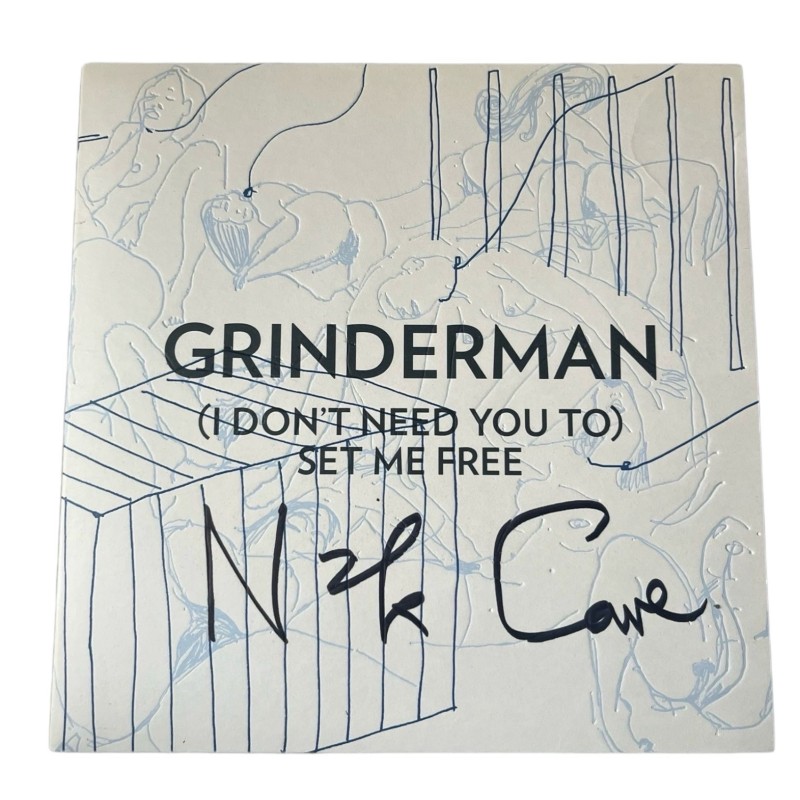 Vinile firmato "Grinderman" di Nick Cave
