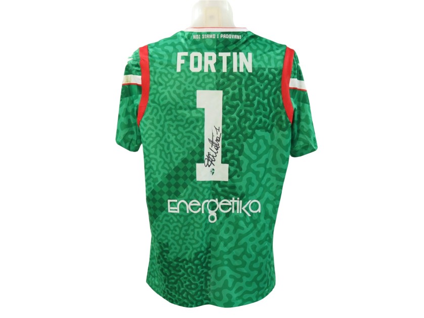 Fortin's Signed Unwashed Shirt, Lumezzane vs Padova 2025