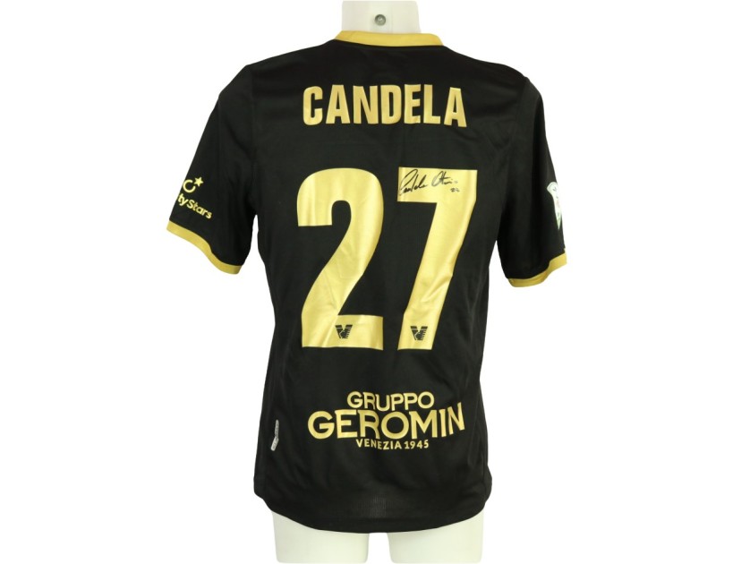 Candela's unwashed Signed Shirt, Venezia vs Reggiana 2024 