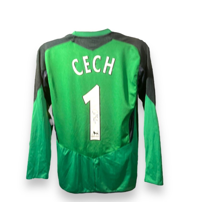 Maglia ufficiale del Chelsea 2004/05 firmata da Petr Cech