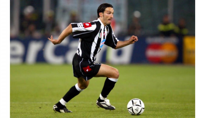Zambrotta's Juventus Match-Issued Shirt, UCL 2002/03 - CharityStars