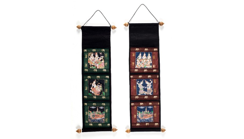 Banners with Oriental Motif