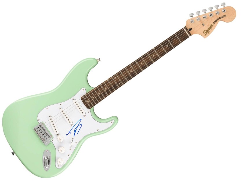 Dave Grohl of Nirvana Signed Stratocaster Guitar