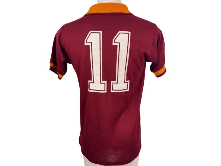 Bruno Conti's Match-Issued Shirt, Roma vs Torino 1983