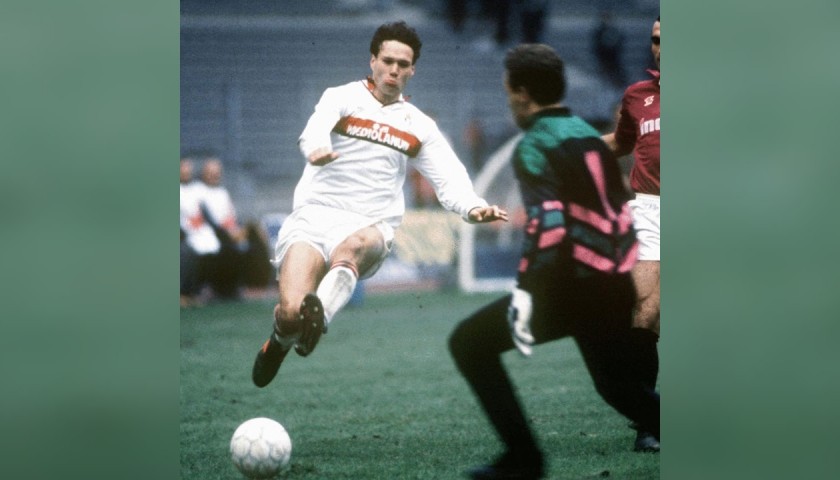 Van Basten's Milan Worn Shirt, 1990/91