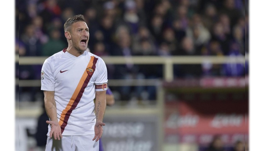 Totti's Official Roma Signed Shirt, 2014/2015 