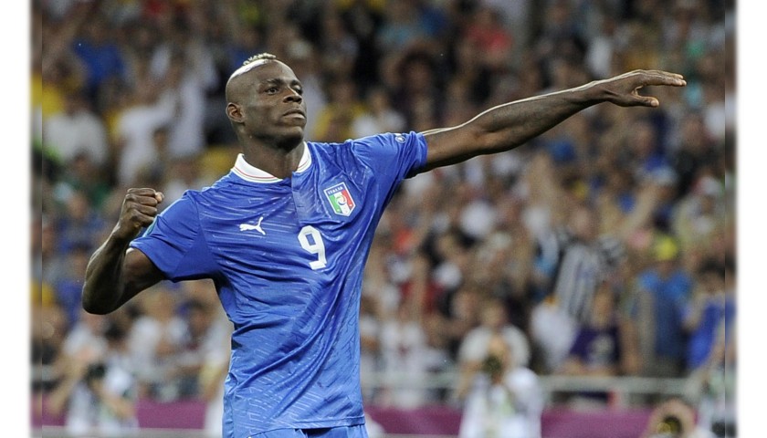 Balotelli's Official Italy Signed Shirt, 2012 