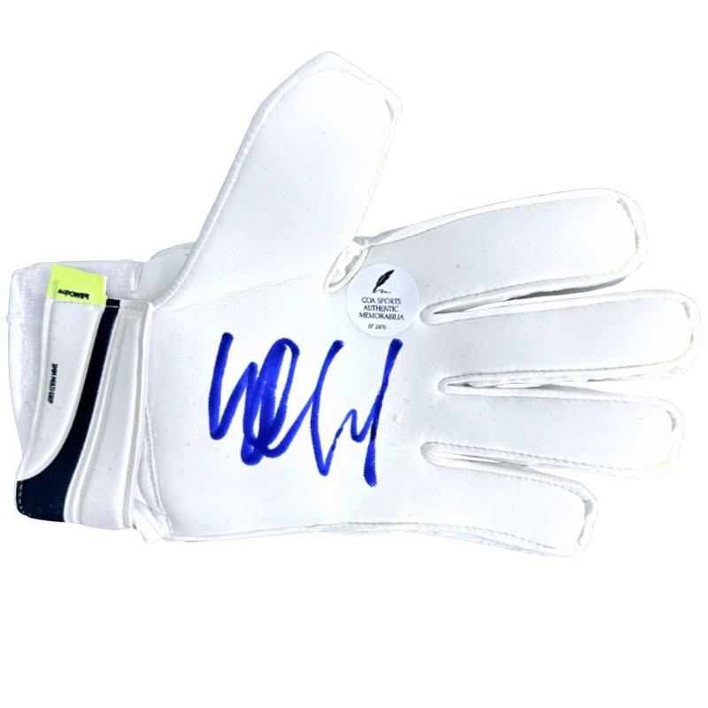 Puma Goalkeeper Match-Issued Glove - Signed by Gregor Kobel
