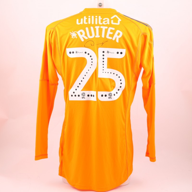 Ruiter's Sunderland AFC Worn and Signed Poppy Shirt