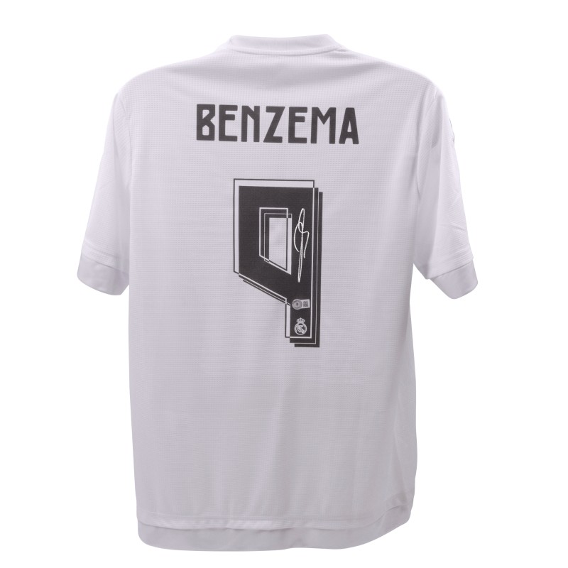 Karim Benzema's Real Madrid Signed Replica Shirt