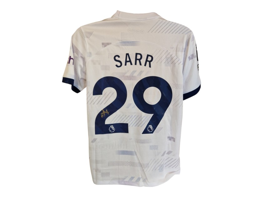 Pape Matar Sarr's Tottenham FC 2023/24 Signed Replica Shirt