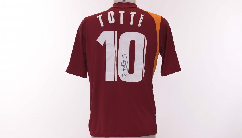 Francesco Totti's AS Roma Signed Shirt, 2005/2006 