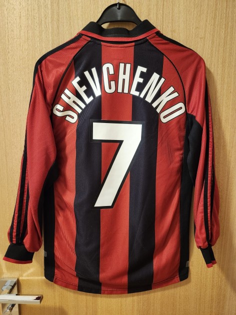 Andriy Shevchenko's AC Milan 1998/99 Vintage Home Shirt