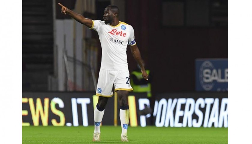 Koulibaly's Napoli Signed Match Shirt, 2021/22