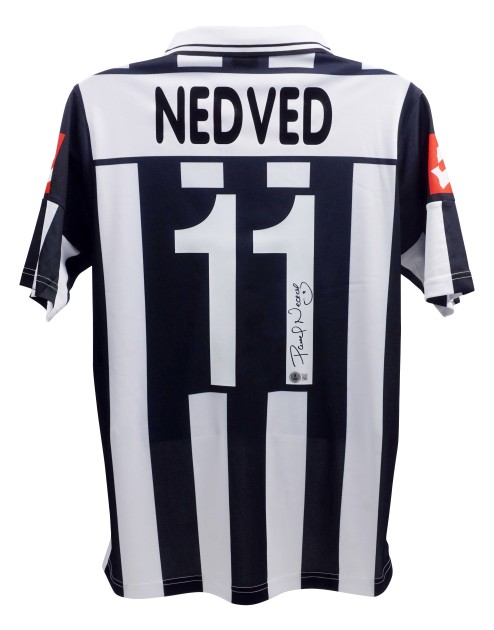 Pavel Nedved's Juventus Signed Replica Shirt 