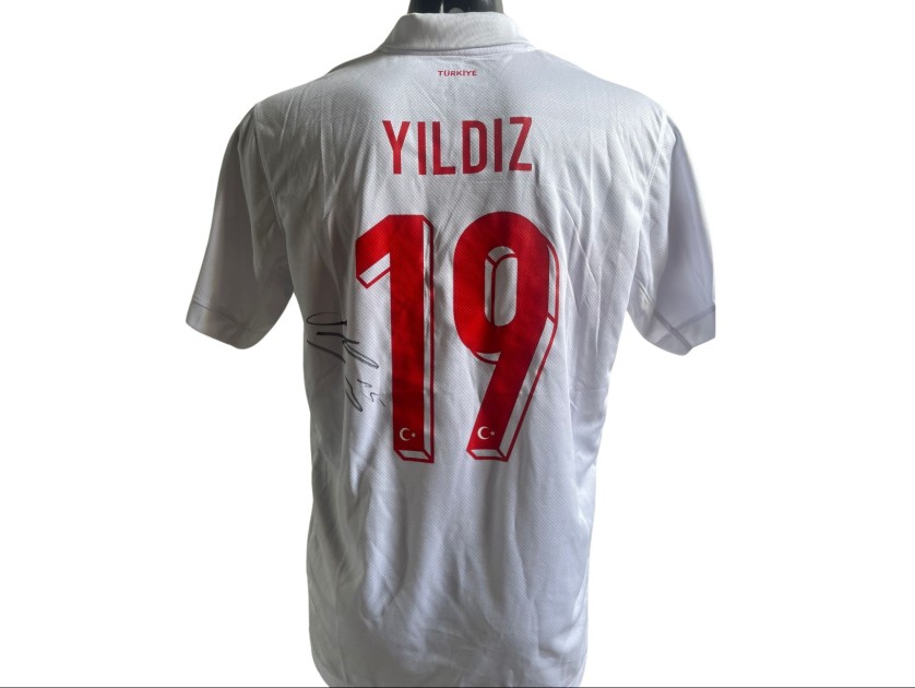 Maglia replica Yildiz Turchia, 2024 - Autografata con video prova