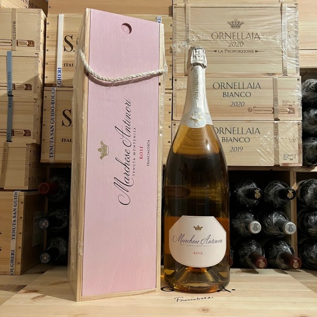 Franciacorta Marchese Antinori Rosè Jeroboam in Cassa Legno