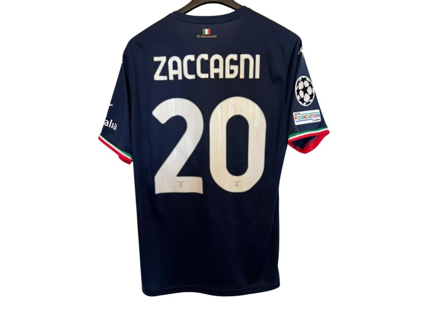 Maglia Indossata Zaccagni Bayern Monaco vs Lazio, UCL 2024