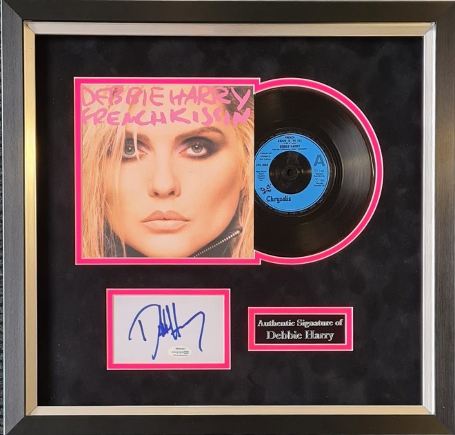 Debbie Harry Signed and Mounted Vinyl