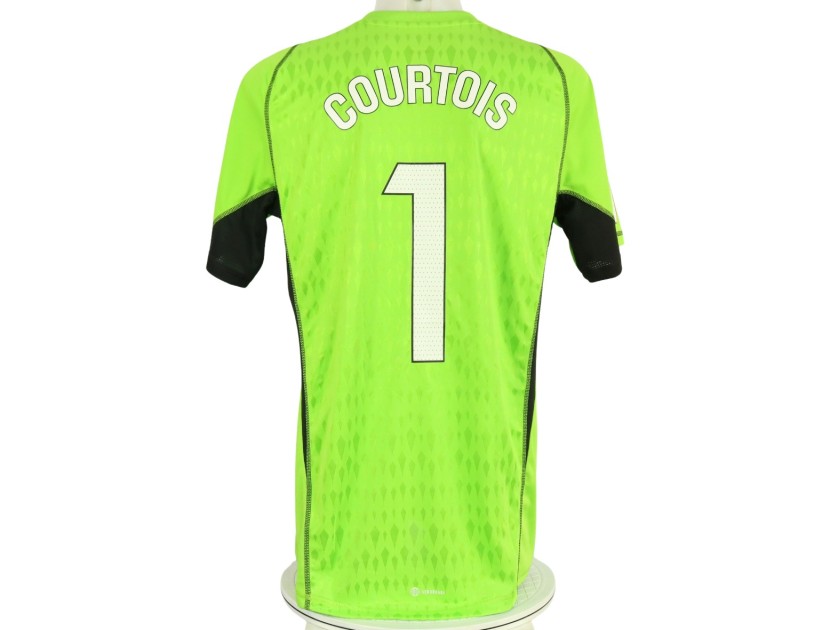 Courtois' Real Madrid Match-Issued Shirt, 2023/24 