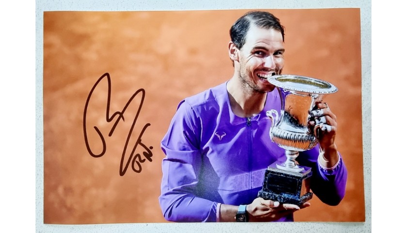 Rafael Nadal Signed Photograph