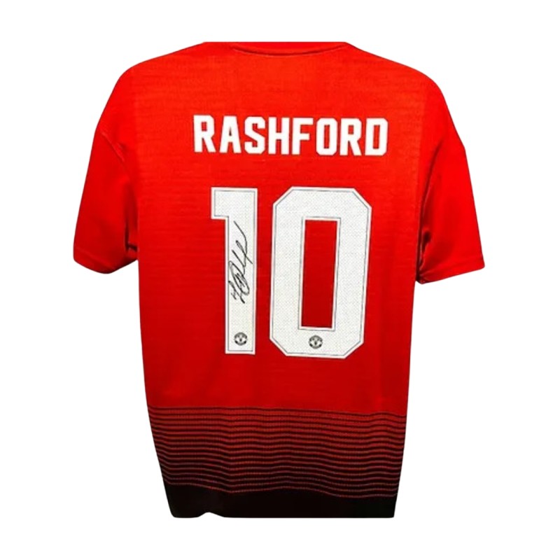 Marcus Rashford's Manchester United 2018/19 Signed Official Shirt