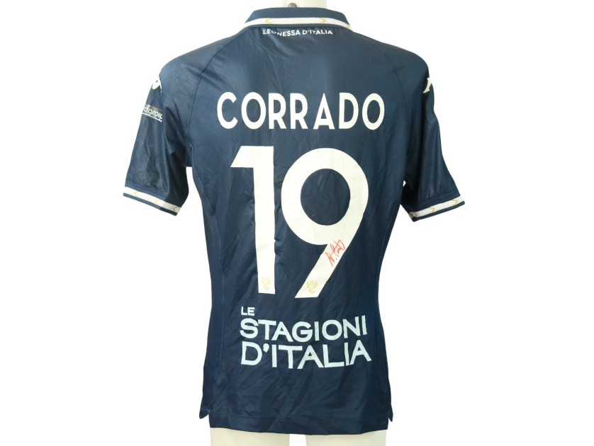 Corrado's Signed Unwashed Shirt, Südtirol vs Brescia 2024