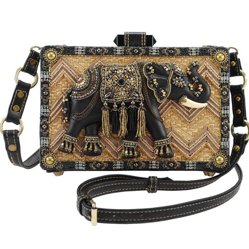 "Elephant Temple" Handbag by Mary Frances