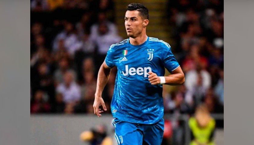 Ronaldo's Official Juventus Signed Shirt, 2019/20 - CharityStars