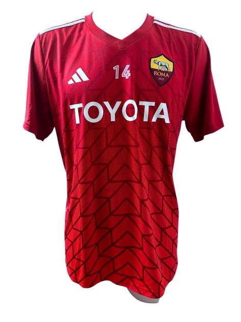 Llorente's Roma Training Shirt, 2023/24